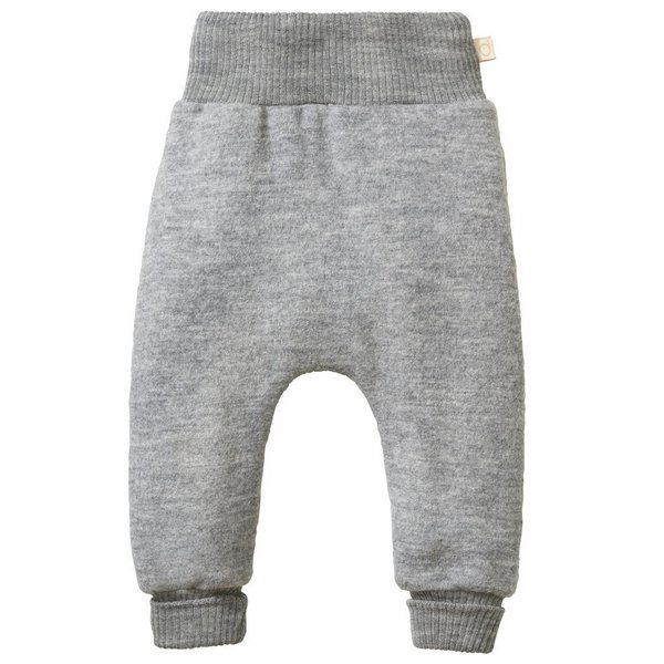 Disana - Pantalon de baroudeur bébé en pure mérinos bio - gris