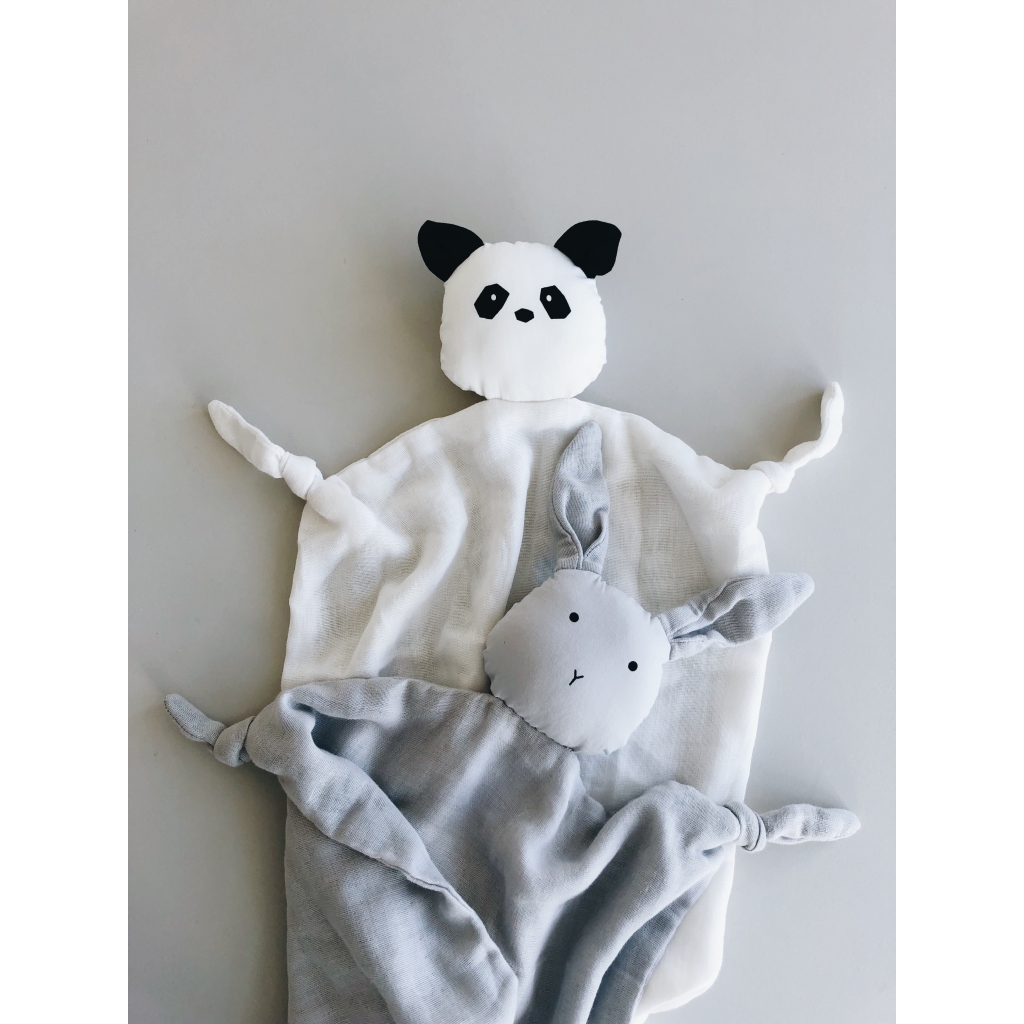Liewood - Doudou lange Panda Agnete en coton biologique