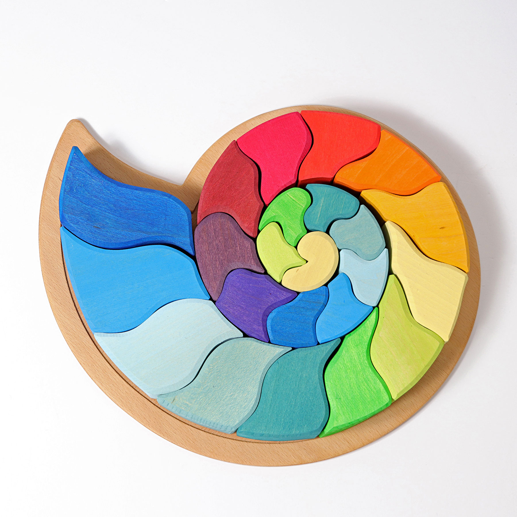 Puzzle magnétique Spirale colorée, Puzzles créatifs, Jeux et jouets  Grimm's
