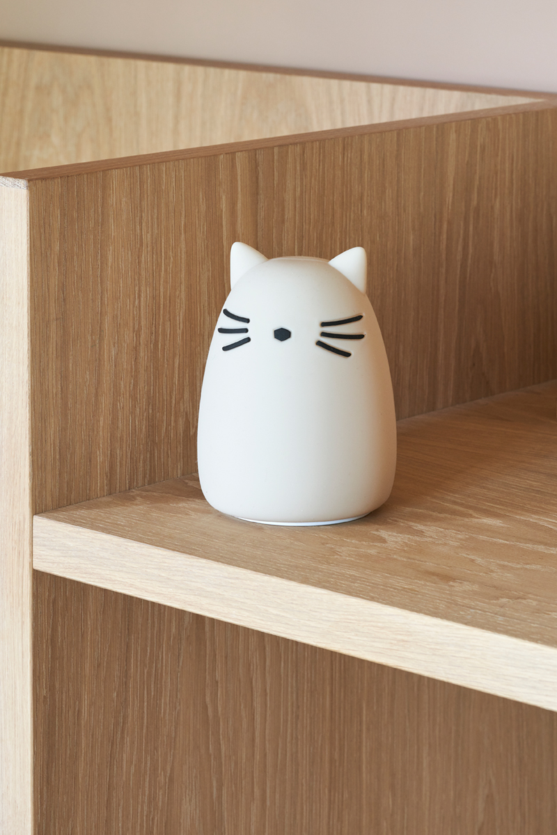 Liewood - Lampe veilleuse Chat en silicone Winston