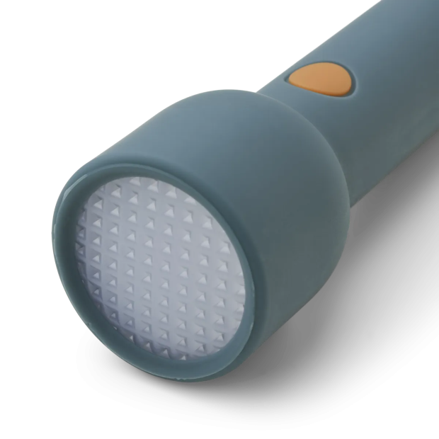 Lampe de poche pour enfant - silicone rechargeable - Gry bleu Liewood