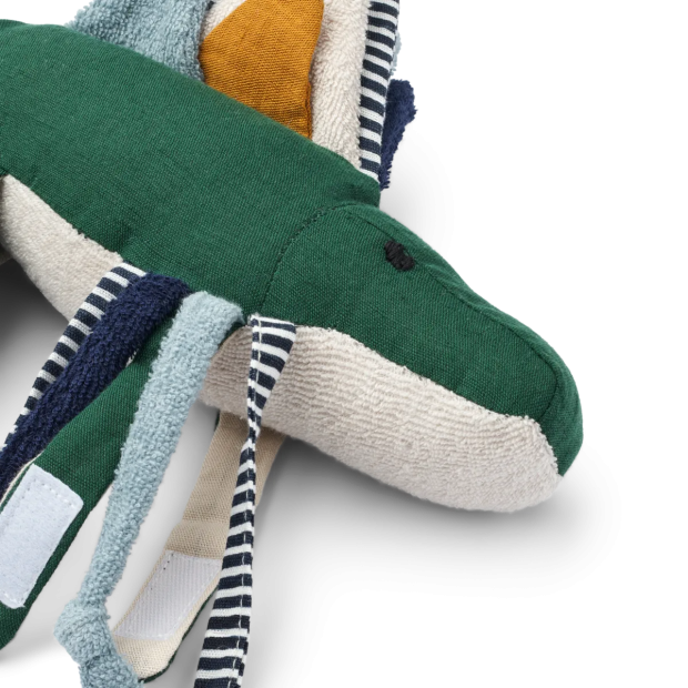 Chaînes de poussettes, Liewood - Spirale d'activités pour bébé Wira -  oiseau, Liewood - Spirale d'activités pour bébé Wira - crocodile, Heimess  Nature - Chaîne pour poussette en bois - Eléphant, Liewood 