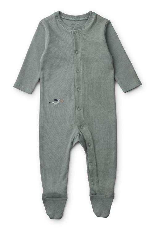 Liewood - Pyjama bébé avec pieds Boye - uni