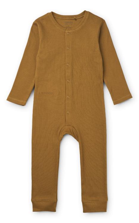 Liewood - Pyjama bébé en coton biologique Birk - uni