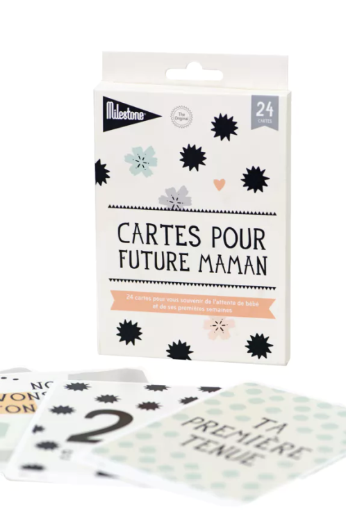 Milestone - Cartes future maman