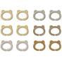 Liewood - Chaîne de 12 anneaux de poussette à assembler Benedict Couleur : 1120 Safari multi mix