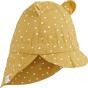 Liewood - Chapeau de soleil bébé Gorm réglable en coton bio Couleur : 2911 Confetti yellow mellow mix
