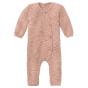 Disana - Combinaison bébé mérinos bio en tricot - rose