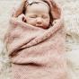 Disana - Couverture bébé en laine mérinos bio - rose