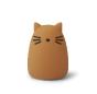 Liewood - Lampe veilleuse Chat rechargeable Winston Couleur : 0024 Cat mustard