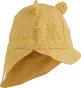 Liewood - Chapeau de soleil bébé réglable en lin et coton bio Eric Couleur : 2900 Yellow mellow