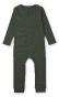 Liewood - Pyjama bébé en coton biologique Birk - uni Couleur : 7348 Hunter green