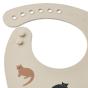 Liewood - 2 Bavoirs en silicone Tilda - Chats
