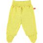 Limobasics - Pantalon nouveau-né avec pieds en coton biologique - uni Couleur : ZEN - mustard