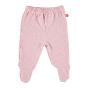 Limobasics - Pantalon bébé avec pieds coton biologique Sweat Couleur : BPI - ballet pink
