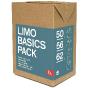 Limobasics - Pack première tenue naissance en coton biologique - Set de quatre pièces Couleur : DEN - denim