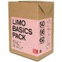 Limobasics - Pack première tenue naissance en coton biologique - Set de quatre pièces Couleur : BBP - stripe pink/mel