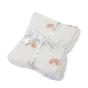 Little Crevette - Lingettes lavables pour bébé en coton bio certifié oeko tex - Set de 6 Couleur : Rainbow