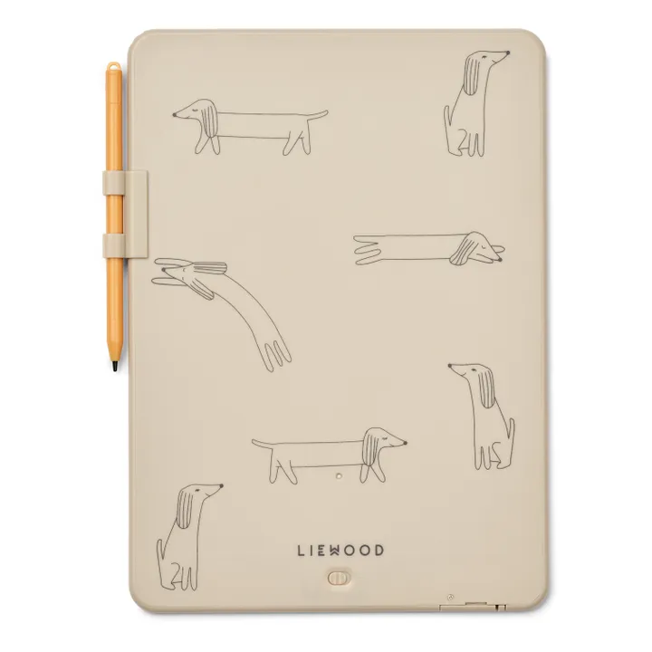Liewood - Tablette de dessin magique Zora - dog sandy